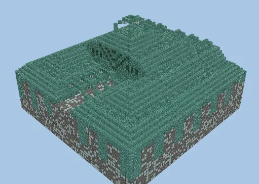 Ocean Monument Schematic Minecraft schematic preview