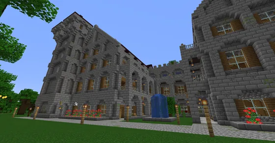 Olaf Castle Build Minecraft schematic