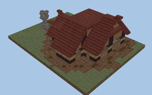 Old House Schematic Minecraft schematic