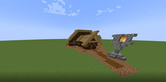 Old House Schematic Minecraft schematic