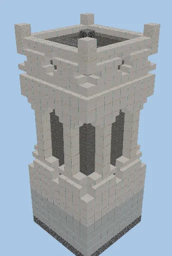 Old World Elf Tower Minecraft schematic