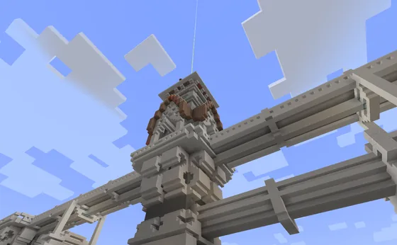 Old World Elf Tower Minecraft schematic