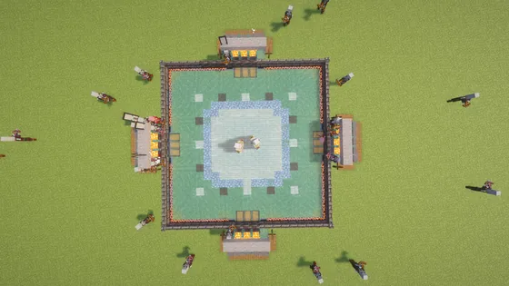 Ominous Bottle Farm Minecraft schematic