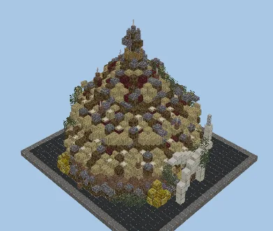 Orchish Big Hut Minecraft Structure Minecraft schematic
