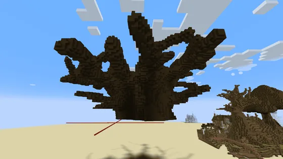 Organic Tree Base Minecraft schematic