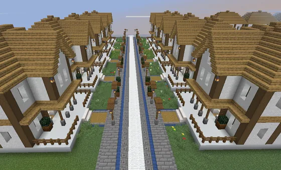 Ottoman Town Structure Minecraft schematic