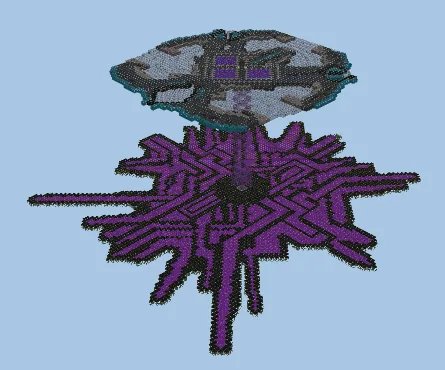 Outer Wilds Enderman Farm Decoration Minecraft schematic preview