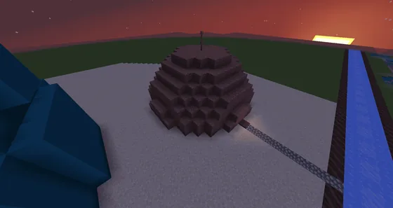 Patrick Star's Rock House Minecraft schematic