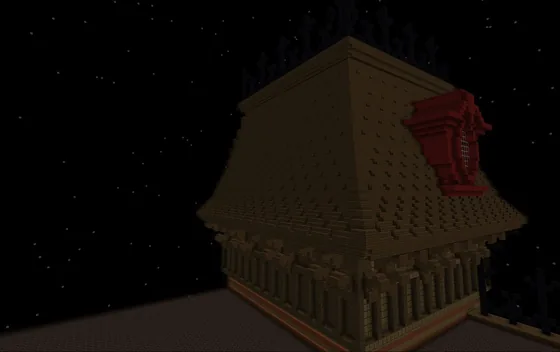 Phantom Manor Disneyland Paris Replica Minecraft schematic