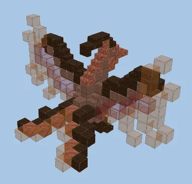 Phoenix Structure Minecraft schematic