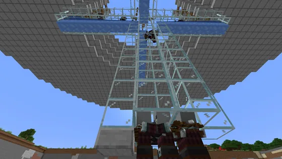 Pillager Raid Farm for Bad Omen Minecraft schematic