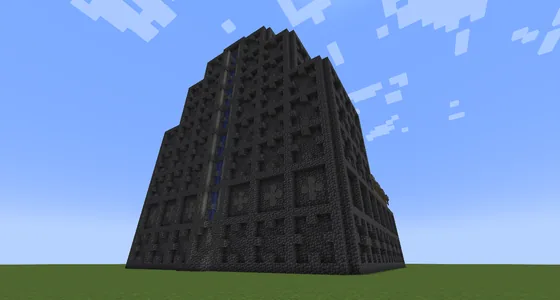 Pillager Stronghold Guild Hall Minecraft schematic