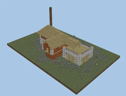 Pirate Mansions For City Build Minecraft schematic
