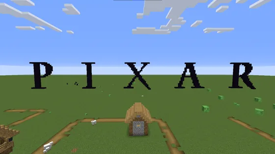 Pixar Inspired Slime Tower Minecraft schematic