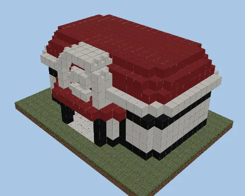 Pixelmon Pokémon Center Minecraft schematic