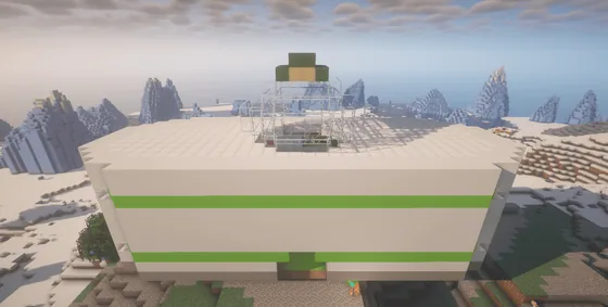 Pokemon Ranger Station Fiore Minecraft schematic