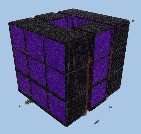 Portal Gold Farm 24 Module Design Minecraft schematic preview