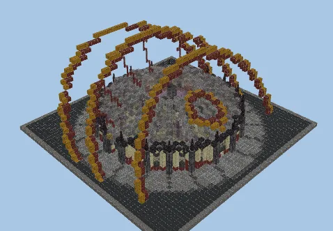 Psychic Pokemon Gym Minecraft Build Minecraft schematic