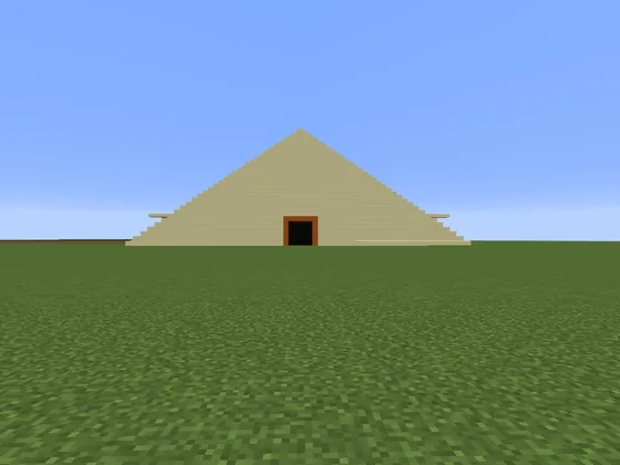 Desert Pyramid Under Development Preview Minecraft schematic