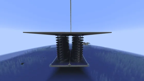 Quad Creeper Farm 22000+ Items Per Hour Minecraft schematic