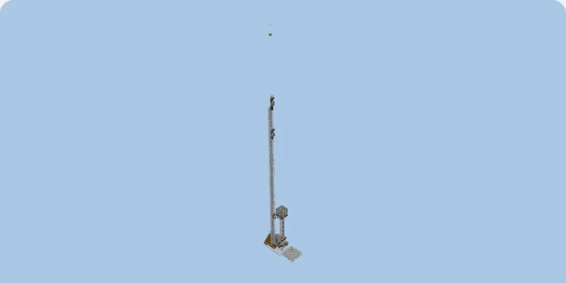 Raid Farm with Item Filter Minecraft schematic preview