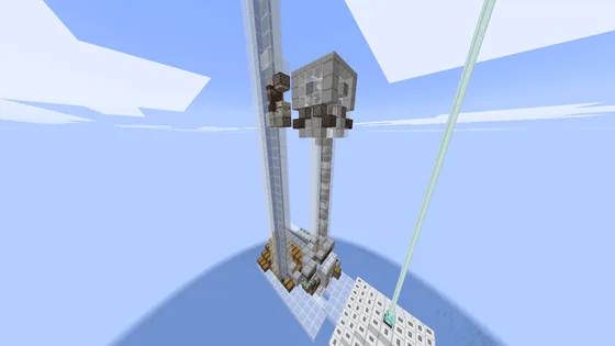 Raid Farm with Item Filter Minecraft schematic