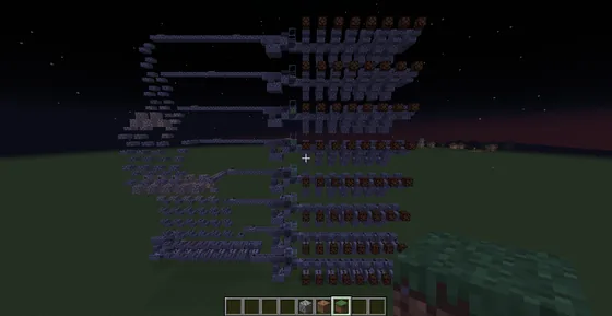 Randomizer With 64 Outputs Minecraft schematic