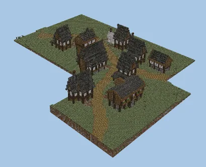 Rasrros's Unique Structure Minecraft schematic preview