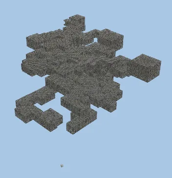 Repaired Stronghold With Libraries Minecraft schematic preview