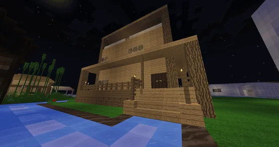 Retro Box House Minecraft schematic