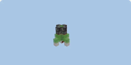 Rocket Ship Minecraft schematic