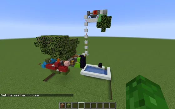 Rooted Dirt Farm Minecraft schematic