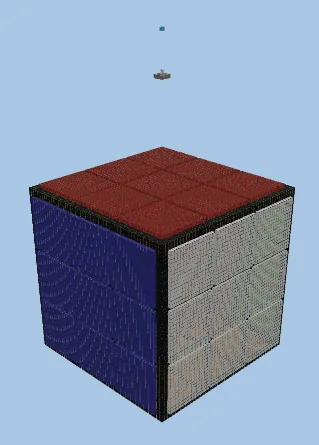 Rubiks Cube Gold Farm Structure Minecraft schematic