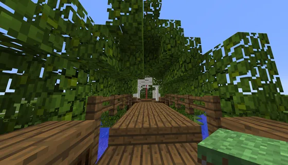 Ruined Leaf Canopy Temple Minecraft schematic