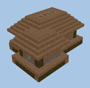 Rustic Dwelling Minecraft schematic preview