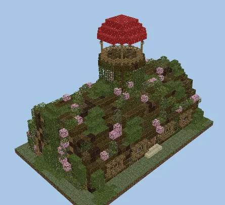 Rustic Log Cabin Minecraft schematic