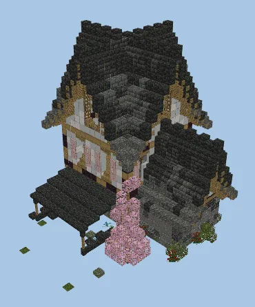 Rustic Medieval Survival Home Base Minecraft schematic preview