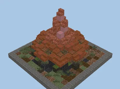 Rustic Rural Hut Minecraft schematic