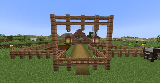 Rustic Survival Camp Minecraft schematic