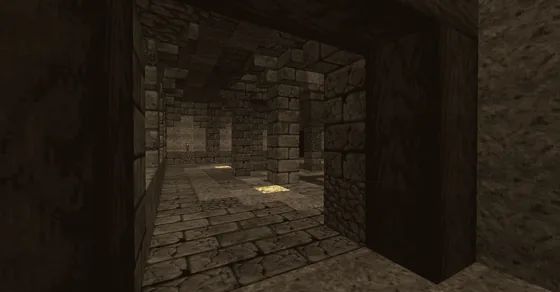 Rustic Underground Mining Hub Minecraft schematic