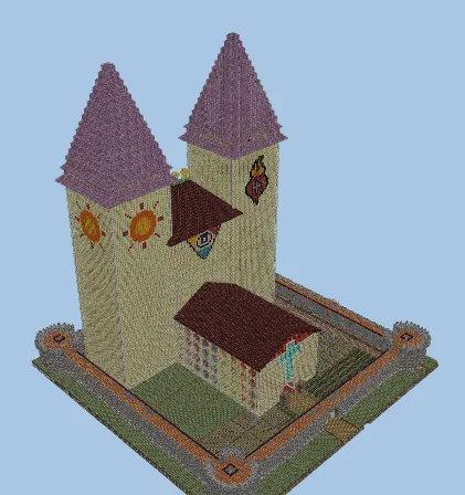 Sacred Blood Gothic Church Minecraft schematic preview