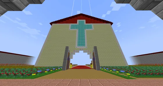 Sacred Blood Gothic Church Minecraft schematic