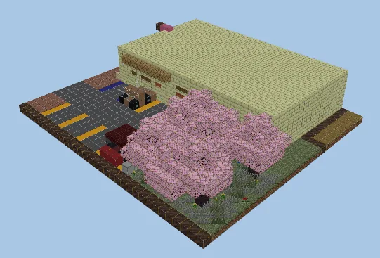 Satriale's Pork Store Minecraft schematic