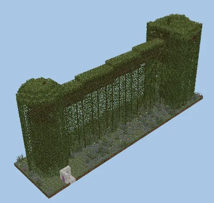 Secluded Jungle Treehouse Minecraft schematic preview