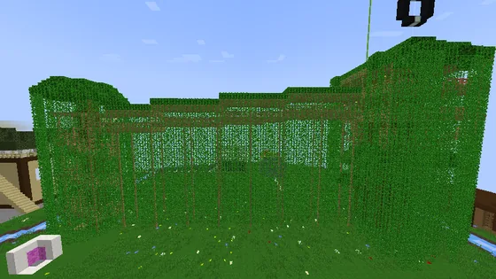 Secluded Jungle Treehouse Minecraft schematic