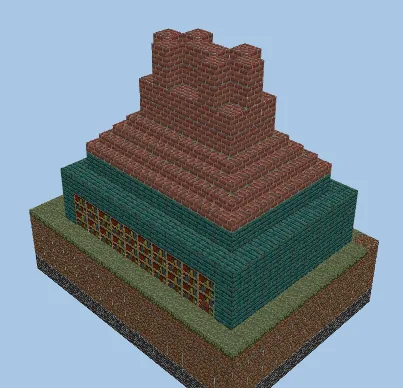 Secret Bookcase Passage Minecraft schematic