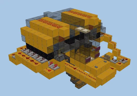 Semi Cobblestone Farm Minecraft schematic preview