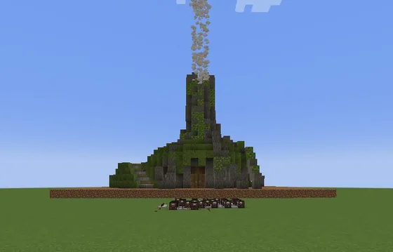 Shrek Swamp House & All Star Song Minecraft schematic