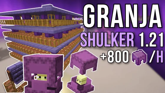 Shulker Farm Design Minecraft schematic