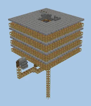 Shulker Farm Design Minecraft schematic